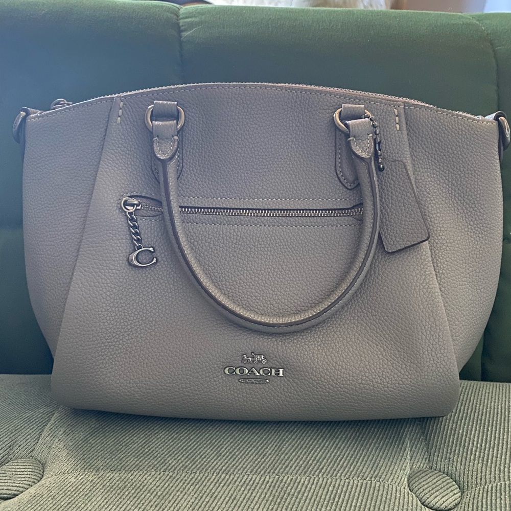 Coach Elise Leather Satchel